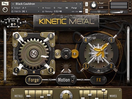 Native Instruments KINETIC METAL v1.1 KONTAKT